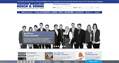 Desktop Screenshot of immobilien-resch.de